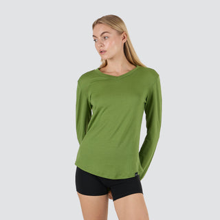 Women's Ultralight Merino Wool Long Sleeve Shirt - Wulf Wool