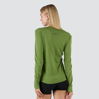 Women's Ultralight Merino Wool Long Sleeve Shirt - Wulf Wool