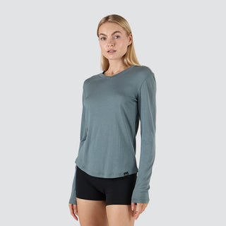 Women's Ultralight Merino Wool Long Sleeve Shirt - Wulf Wool